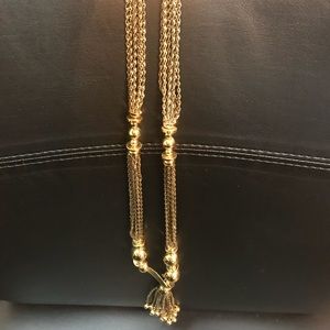“Retired” Bianca Gold Tassel from Stella & Dot